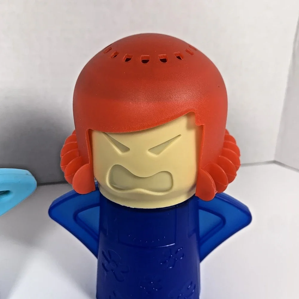 2PCS Angry Mama‎ Microwave Cleaner with Cool Mama Deodorizer